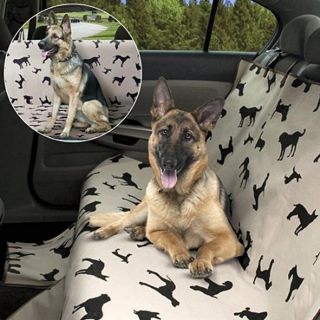 Heavy Duty Pet Seat Cover Car SUV or Couch Waterproof Animal Print Dog Cat Hair