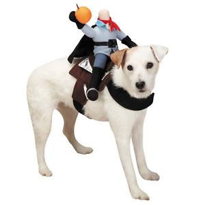 Zack Zoey Saddle Headless Horseman Dog Halloween Costume Pet Dogs Costumes