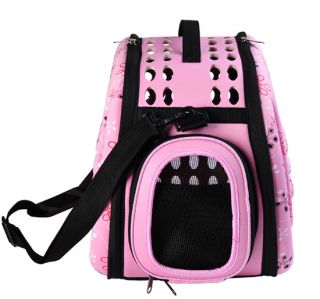 Folading 17” Portable Dog Cat Pet Carrier Travel Tote Crate Bag Handbag Animal