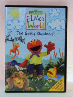 Elmos World The Great Outdoors DVD, 2003 on PopScreen