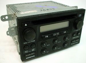 1998 1999 2000 Honda Accord Model Car Stereo Original Stereo Radio CD Player