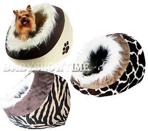Pet Bed Cave Pyramid Hooded Igloo Snuggle Bed House for Small Dog Cat Kitten