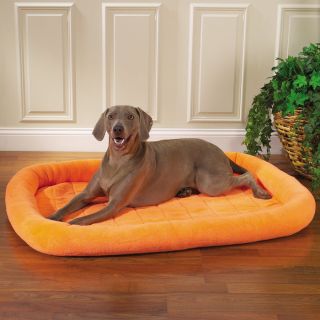 Slumber Pet Soft Terry Dog Crate Bed Nectarine x Large from Brookstone
