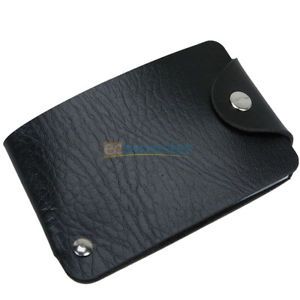 Pocket Credit Card Case Wallet ID Card Holder Storage PU Leather Bag 468 US