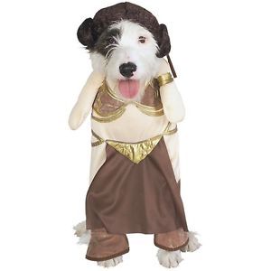 Slave Princess Leia Dog Costume Star Wars Halloween Pet Fancy Dress