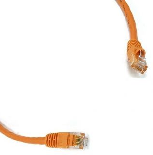 3 Feet Foot Cat5e Cat 5 LAN Network Patch Panel Ethernet Internet Cable Orange