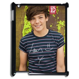 1D One Direction Louis Tomlinson The New iPad 3 Back Hard Case Cover 001