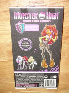 Mattel Monster High Doll Clawdeen Wolf Fashion Pack Clothes Outfit SEALED