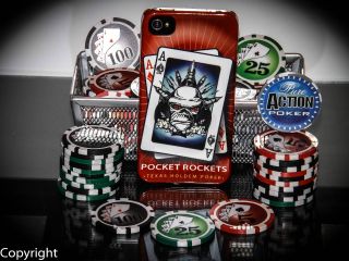 Texas Hold'Em Poker Apple iPhone 4 4S Cell Phone Cases AA Casino Games