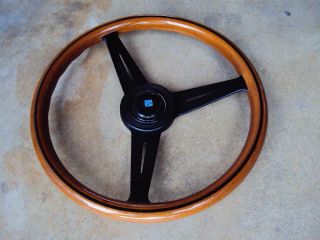 Nardi Classic Wood Steering Wheel Black Face 360mm Mercedes Benz Porsche VW JDM