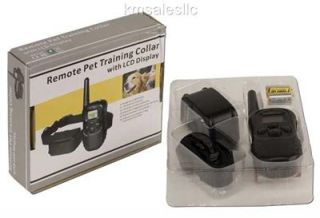 LCD Remote Dogs Obedience Training Shock Collar USA New