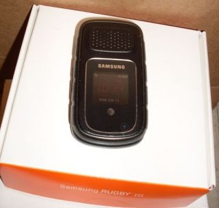 Samsung Rugby III SGH A997 at T Cellular Phone w Box Accessories Clean ESN