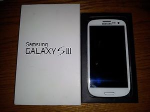 Samsung Galaxy III Cell Phone US Cellular White Great Condition