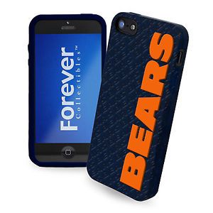 Chicago Bears All Silicone IPHONE 5 soft cell phone cover case NFL Licensed