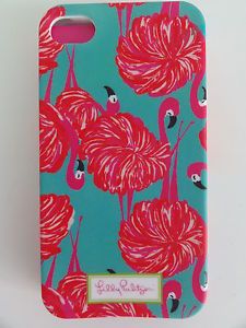 Lilly Pulitzer iPhone 4 4S Gimme Some Leg Flamingo Mobile Cell Phone Cover Case