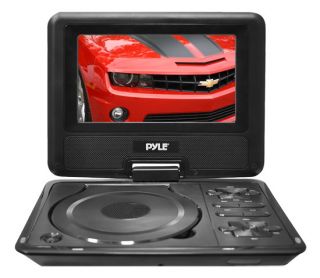New Pyle PDH7 7" Portable Swivel TFT DVD Player USB SD Input Car Headrest Case 068889019223
