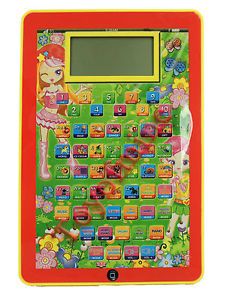 English Learning Computer Education Toy Tablet Gift for Baby Kids Child