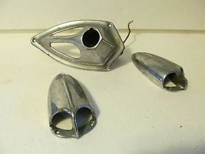 Vent Scoops Stearn Light Boat Hardware Chrome Chris Craft Century Wooden Boat 3