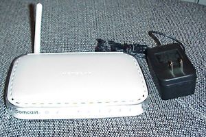 Netgear WGR614 V8 DD WRT Compatible Wireless WiFi Router Repeater Bridge White