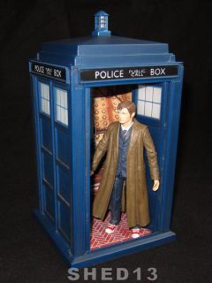 Dr Who Tenth Doctors Flight Control Tardis Doctor Who Tennant Figure