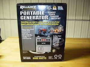 Reliance 30216BRK Portable Generator Standby Power Transfer Switch New