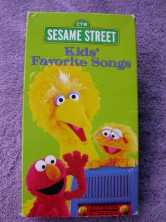 Kids' Favorite Songs Sesame Street Home Video Children's Television Workshop