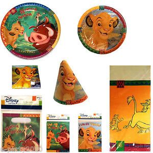 Vintage Lion King Birthday Party Supplies Create Your Set You Pick