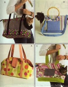 Dog Cat Pet Bag Carrier Sewing Pattern Small Teacup