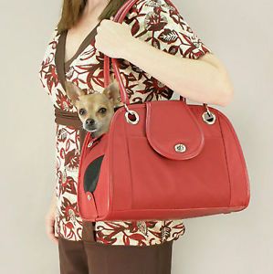 Small Open Tote Handbag Purse Style Pet Dog Cat Bag Small Breed Puppy Carrier