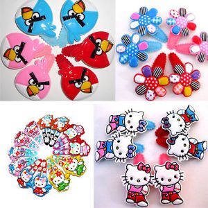 Girls Hair Snap Clips Grips Clamps Slides Bendies Childrens Kid Baby Accessories