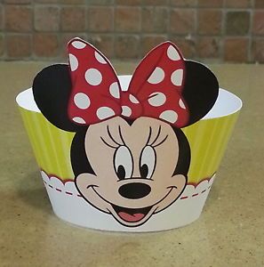 Minnie Mouse Cupcake Wrappers Cupcake Liners Cupcake Supplies Party Supplies