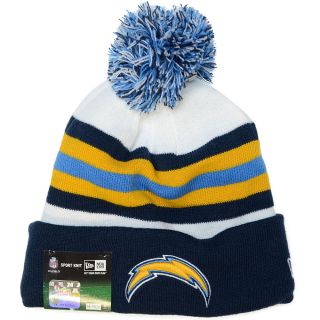 San Diego Chargers New Era NFL Sideline 2013 on Field Sport Knit Pom Hat