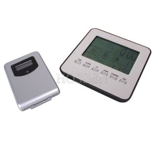 RF Wireless Thermometers Home Garden Indoor Outdoor Weather Station Forecast