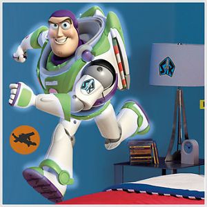 Giant Buzz Lightyear Toy Story Awesome Wall Mural Decal