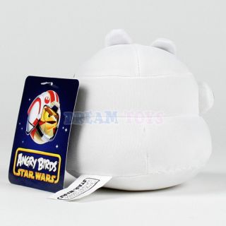 4" Small Rovio Angry Birds Star Wars Plush Doll Pig Stormtrooper Toy Licensed