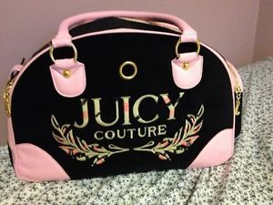 Authentic Juicy Couture Pet Carrier Small Dog or Cat