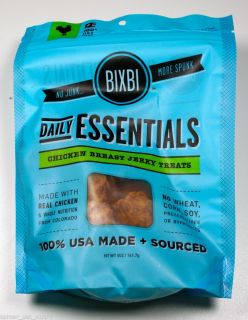 Bixbi Essentials Chicken Jerky Dog Treats 5oz Made in The U s A