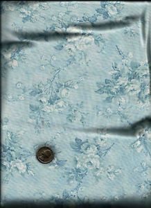 "Simply Irresistible" Print Lt Blue Tone on Tone Fabric Robyn Pandolph for SSI
