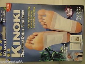 28 Kinoki Cleaning Detox Foot Pads Body Toxin Removal Absorbs Impurities