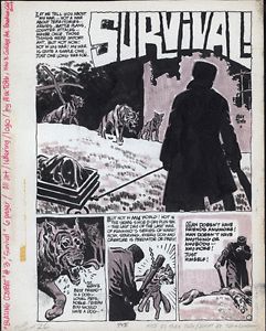 Alex Toth Blazing Combat 3 Survival Complete 6 Page Story WOW WOW
