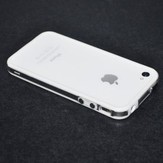 TPU Bumper Frame Silicone Skin Case for iPhone 4S