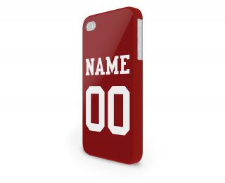 NFL San Francisco 49ers Personalized Hard Cover Case for iPhone 65 Others