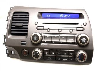 06 07 08 09 Honda Civic Radio Stereo  CD Player AC Heat Temp Climate Controls