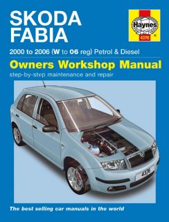 Haynes Workshop Repair Manual Skoda Fabia 00 06
