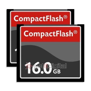 2x16 GB Compact Flash CF High Speed Memory Card