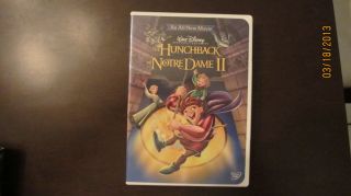 The Hunchback of Notre Dame II DVD 2002 Disney 786936141450