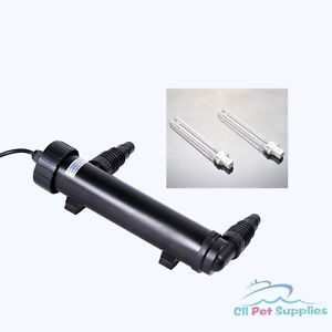 13W UV Sterilizer Clarifier Pond Koi Aquarium Fish Tank Filter Replacement Bulb