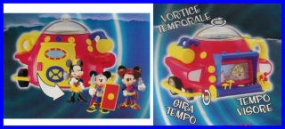 RARE Italian Gadget Mickey Mouse Time Travel Machine Original Disney Exclusive