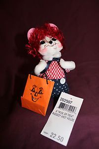 Annalee 6" Trick or Treat Raggedy Andy Mouse