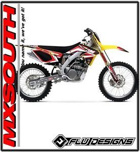 Fludesigns 2013 TS1 Complete Graphic Kit Suzuki RMZ250 2010 2013 Motocross